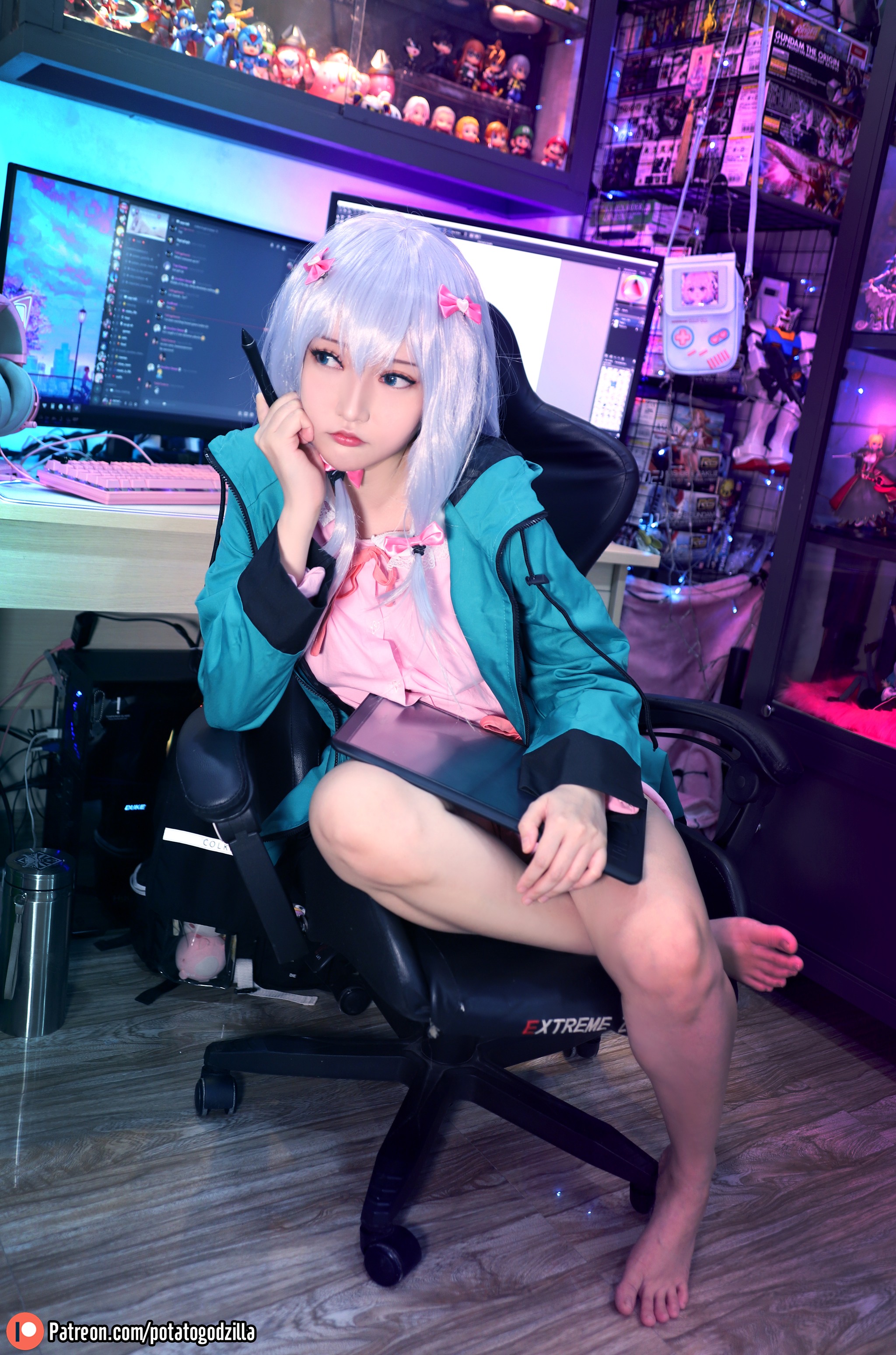 图片[1]-Potato Godzilla – NO.022 Sagiri [48P]-XikXak